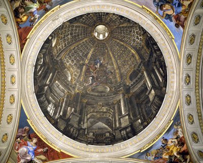 Dome of the Church of St Ignatius, 1685 by Andrea Pozzo